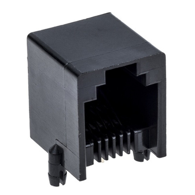 Wurth Elektronik WR-MJ Series Female RJ11 Connector, Through Hole, UTP Shield