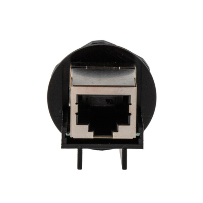 Amphenol RJ45F7RJ Series Female RJ45 Connector, Panel Mount