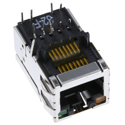 Bel-Stewart MagJack Series Female RJ45 Connector, Through Hole, STP Shield