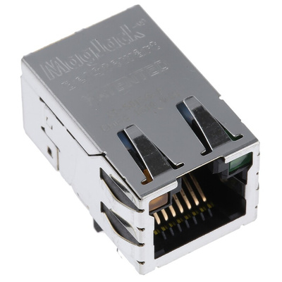Bel-Stewart MagJack Series Female RJ45 Connector, Through Hole, STP Shield
