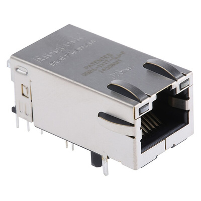 Bel-Stewart MagJack Series Female RJ45 Connector, Through Hole, STP Shield