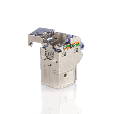 Schneider Electric Actassi Series Female RJ45 Connector, Cable Mount, Cat6, F/FTP, F/UTP, S/FTP, SF/UTP, U/FTP Shield
