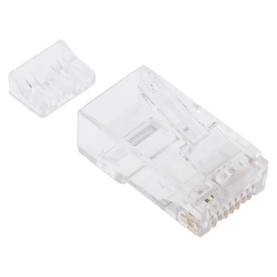 RS PRO Male RJ45 Connector, Cable Mount, Cat6, Cat6a, UTP Shield