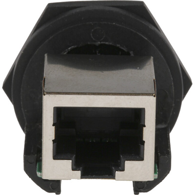 Amphenol LTW Series Female RJ45 Connector, Panel Mount, Cat5e, STP Shield