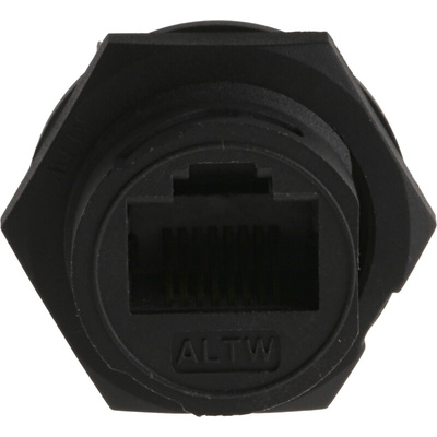 Amphenol LTW Series Female RJ45 Connector, Panel Mount, Cat5e, STP Shield