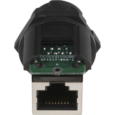 Amphenol LTW Series Female RJ45 Connector, Panel Mount, Cat5e, STP Shield