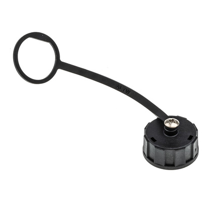 Amphenol Industrial, WAC Corded Dust Cap for use with RJ45 Cordset
