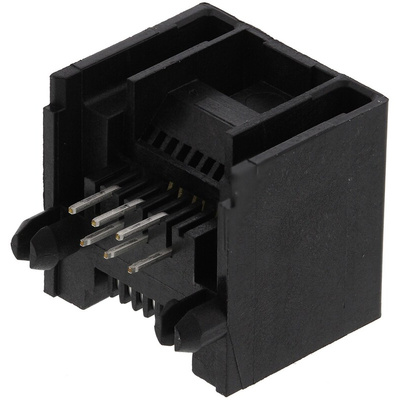 Molex 43860 Series Female RJ11 Connector, Through Hole