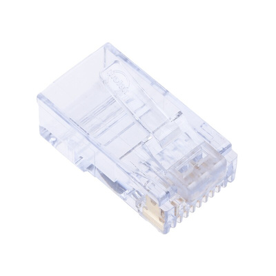 Molex 44915 Series Male RJ45 Connector, Cable Mount, Cat6