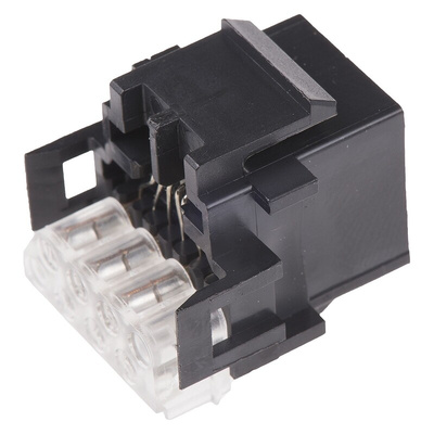 TE Connectivity DEC Connect Series Female RJ11 Modular Jack Connector, Cable Mount