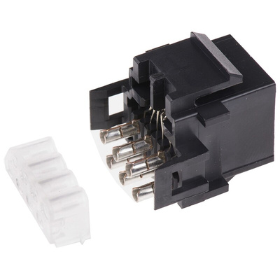 TE Connectivity DEC Connect Series Female RJ11 Modular Jack Connector, Cable Mount