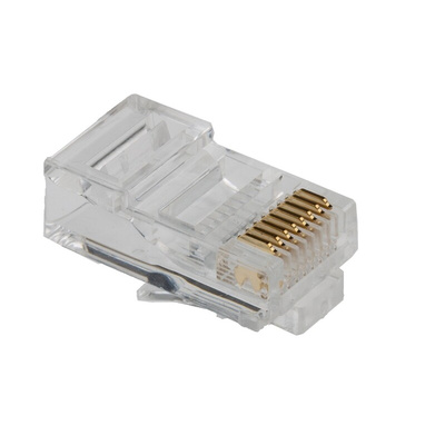 MH Connectors MHRJ Series Male RJ45 Connector, Cable Mount, Cat5e, UTP Shield