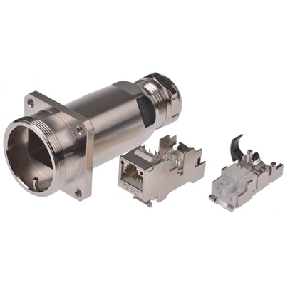 Telegartner TOC Series Female RJ45 Connector, Panel Mount, Cat6a