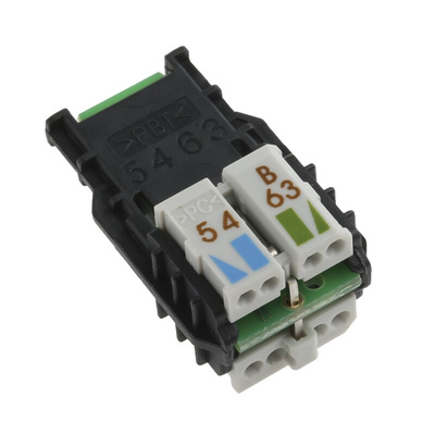 Telegartner MFP8 Series Male RJ45 Connector, Cable Mount, Cat6a