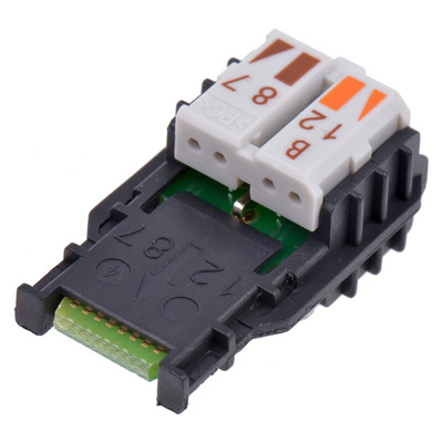 Telegartner, MFP8 Wire Manager for use with MFP8 RJ45 Plug and AWG26/1-AWG24/1, AWG27/7-AWG24/7 cables
