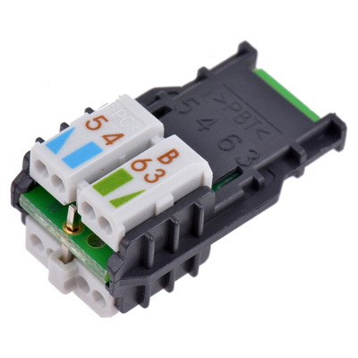 Telegartner, MFP8 Wire Manager for use with MFP8 RJ45 Plug and AWG26/1-AWG24/1, AWG27/7-AWG24/7 cables