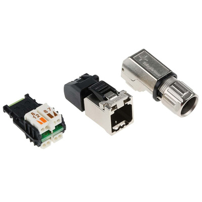 Telegartner MFP8 Series Male RJ45 Connector, Cable Mount, Cat6a