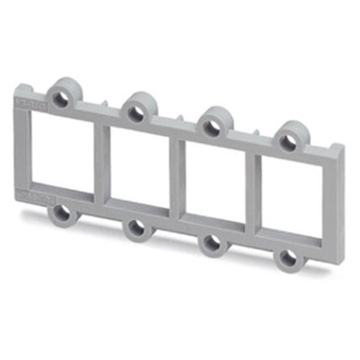 Phoenix Contact, VS-08-A-RJ45/LP-4-IP 20 Panel Mounting Frame