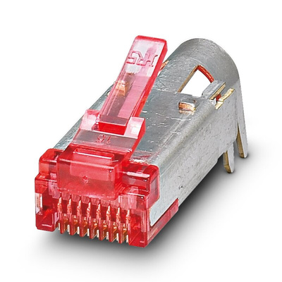 Phoenix Contact VS-08-ST Series Male RJ45 Connector, Cable Mount, Cat6