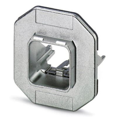 Phoenix Contact, VS-PPC-F1-RJ45-MNNA-1C-F Panel Mounting Frame for use with RJ45 Socket Inserts