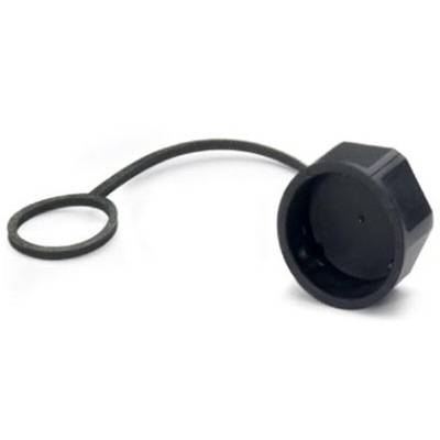 Phoenix Contact, VS-V1-F-PC-POBK Corded Dust Cap for use with RJ45 Connector, SC-RJ Connector