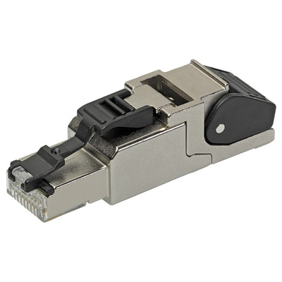 Molex 130047 Series Male RJ45 Connector, Cable Mount, Cat5e, Cat6a
