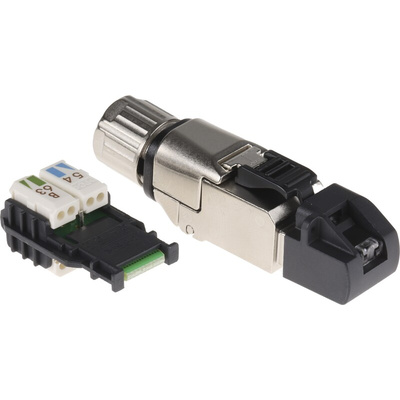 Telegartner MFP8 Series Male RJ45 Connector, Cable Mount, Cat6a