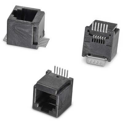 Wurth Elektronik WR-MJ Series Female RJ45 Connector, Surface Mount