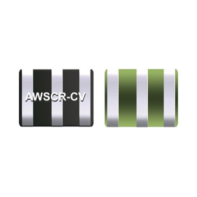 AWSCR-16.00CV-T, Ceramic Resonator, 16MHz 22pF, 3-Pin SMD, 3.7 x 3.1 x 1mm