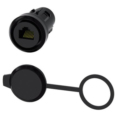 Siemens Female RJ45 Connector, Cable Mount, Cat6