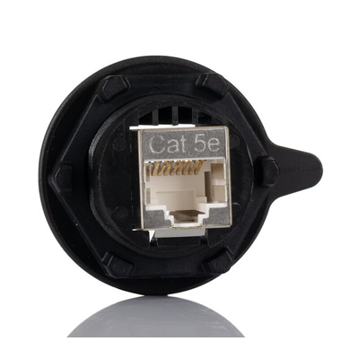 Samtec SCRE Series Female RJ45 Connector, Panel Mount, Cat5e
