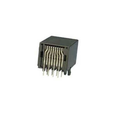 Amphenol ICC MOD JACK Series Female RJ45 Connector, Through Hole