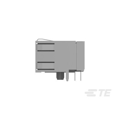 TE Connectivity 5406299 Series Female RJ45 Connector, Through Hole, Cat5e