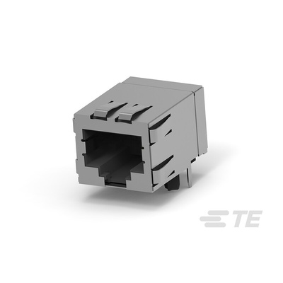 TE Connectivity 5406299 Series Female RJ45 Connector, Through Hole, Cat5e