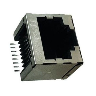 Amphenol RJE23 Series Female RJ45 Connector, PCB Mount