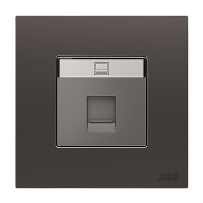 ABB Female Ethernet Connector, Flush Mount, Cat6