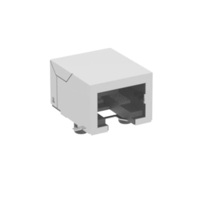 ERNI Female RJ Connector Module, Through Hole, Cat3, Cat4