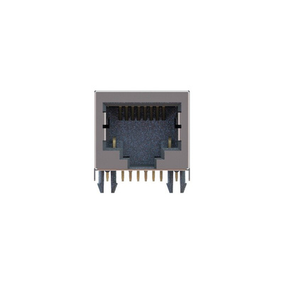 Yamaichi Female RJ45 Connector, PCB Mount