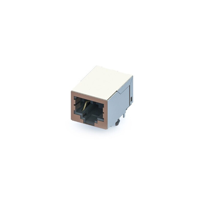 Yamaichi Female RJ45 Connector, PCB Mount