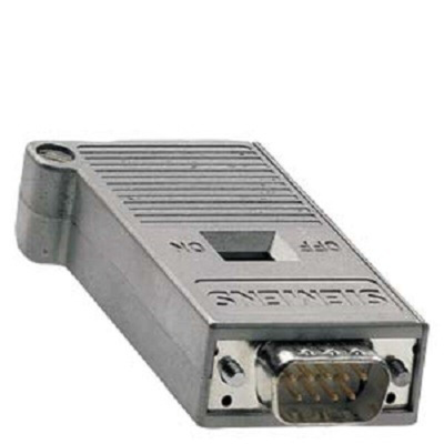 Siemens Male Ethernet Connector, Horizontal Mount