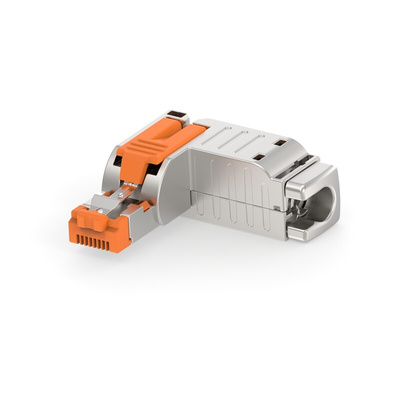 TE Connectivity Plug RJ45 Connector, Cable Mount, Cat5e