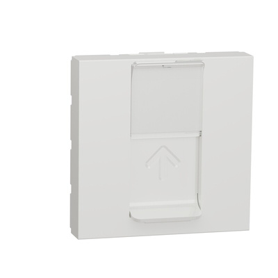 Schneider Electric Unica Series Female RJ45 Socket, Flush Mount, Cat6a, S-FTP Shield