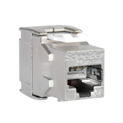 Schneider Electric Actassi Series Socket RJ45 Connector, Cable Mount, Cat6a