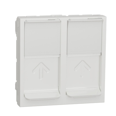 Schneider Electric New Unica Series Female RJ45 Socket, Flush Mount