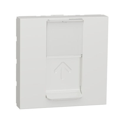 Schneider Electric New Unica Series Female RJ45 Socket, Flush Mount