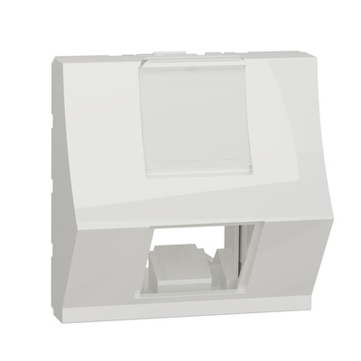 Schneider Electric New Unica Series Female RJ45 Socket, Flush Mount