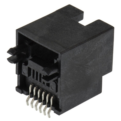 Molex 95503 Series Female RJ11 Connector, Surface Mount