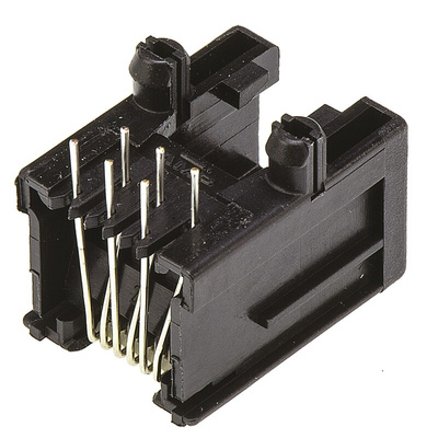 TE Connectivity 1-1705950 Series Female RJ25 Connector, Through Hole, Cat3, UTP Shield