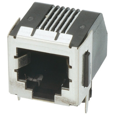 TE Connectivity 5555140 Series Female RJ25 Connector, Through Hole, Cat3