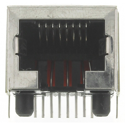 TE Connectivity 106066 Series Female RJ45 Connector, Through Hole, Cat3